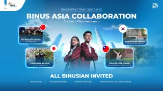 BU Hadirkan Binus Asia Collaboration Perluas Akses Mahasiswa Menuju Pengalaman Global