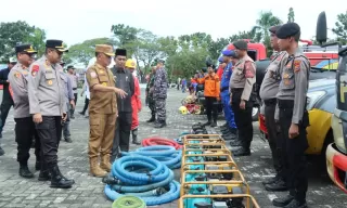 Polres Kepulauan Meranti Tegaskan Siap Hadapi Cuaca Ekstrem dan Bencana Hidrometeorologi