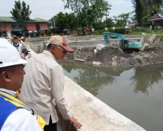 Progres Capai 98 Persen, Pembangunan Floodway Sikambing-Belawan Rampung Akhir 2025