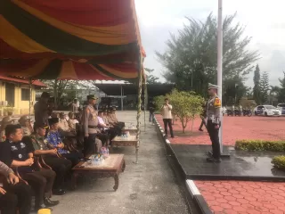 Polres Bengkalis Sudah Gelar Apel Pasukan OZLK 2025, Lengkapi Surat Kendaraan Anda!