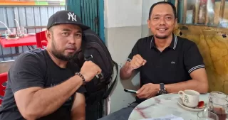 Satintelkam Polres Inhil dan Ketua IWO Riau Rajut Silaturahmi Perkuat Sinergitas Pers-Polri