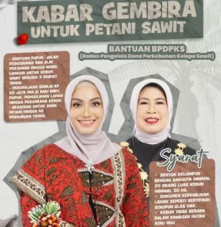 Mantap! Petani Sawit Dapat Pupuk Gratis dan Mobil Angkut Panen dari Pemkab Dharmasraya