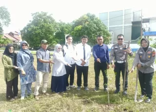 Dikmas Lantas Polres Bengkalis Ajak Mahasiswa Kedepankan Etika Benar Saat berkendara