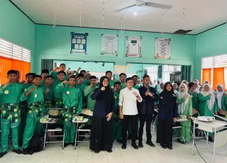 Jadi Narasumber LDK di Rohul, Rifky: Pemimpin Harus Miliki Integritas  Siap Bangun Daerah