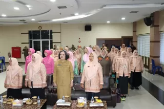 Emak-emak DWP Inhu Lomba Fashion Show Selama Dua Hari