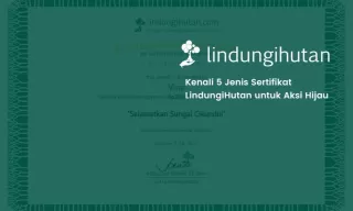 LindungiHutan Hadirkan Lima Jenis Sertifikat Digital Bukti Kontribusi Nyata Aksi Konservasi