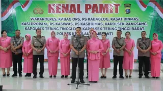 Kenal Pamit Pejabat Dan Purna Bakti Polres Kepulauan Meranti Penuh Kehangatan