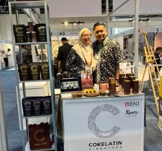 Cokelatin Indonesia Tembus Pasar Internasional Lewat Agro Food Jeddah 2025