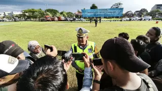 Jelang Nataru 2025–2026, Dirlantas Polda Riau Berlakukan Pembatasan Angkutan Barang