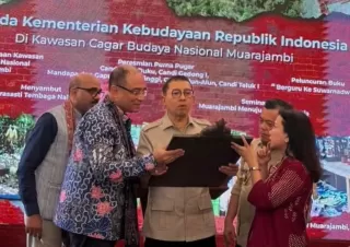 India Resmikan Replika Prasasti Tembaga Nalanda di Museum Baru Muara Jambi