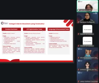 Lewat Workshop Persiapan Dunia Kerja, Telkom AI Center of Excellence Tingkatkan Literasi AI Mahasiswa