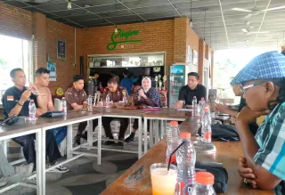 Perkuat Sinergitas, Kajari Inhu Coffee Morning Bersama Insan Pers