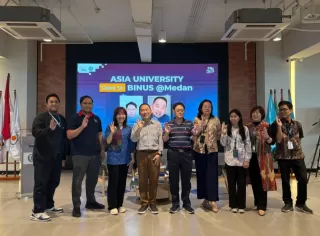 Hadirkan Akademisi dari Asia University, Binus @Medan Dorong Kompetensi Internasional Mahasiswa