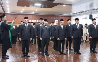 Wali Kota Binjai Lantik Sekda dan Pejabat OPD, Tekankan Perbaikan Infrastruktur dan Layanan