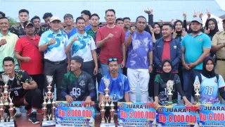 Wakapolres Pastikan Kamtibmas Aman, Turnamen Bola Voli Cup 2026 Resmi di Tutup di 'Tanah Jantan'