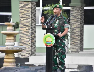 Catat! Ini Arahan Danrem 031 Wira Bima Kepada Prajurit dan PNS