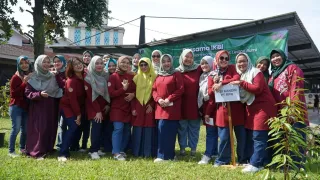 Holding PTPN Perkuat Budaya ESG lewat Gerakan Penanaman Pohon IKBI PT RPN