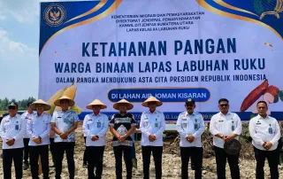 Implementasi Program Aksi Menteri Imipas, Lahan Sawit Dialihfungsikan Jadi Pertanian