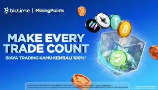 Luncurkan Program Mining Points bagi Seluruh Investor, Bittime: Total Prize Pool hingga 100.000 USDT