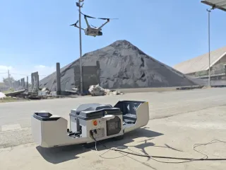 DJI Dock 3: Solusi Otomatis Pemantauan Stockpile Pertambangan dan Konstruksi