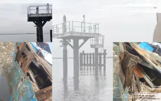 Cerita Nelayan di Langkat: Bertaruh Nyawa Usai Kapal Hantam Tiang Rig