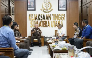 Targetkan Penguatan Tata Kelola, Direksi Bank Sumut Silaturahmi dengan Kajati Sumut