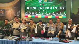 Total 15 Tersangka Sindikat Perburuan Satwa Dilindungi Dibekuk Polda Riau