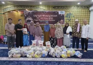 Berbagi Berkah di Bulan Ramadan, PT Musim Mas Salurkan Bantuan Sosial