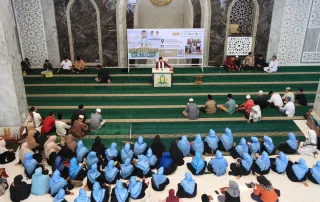 Sekretaris Daerah Kota Binjai Hadiri Safari Ramadhan Bersama Ustadz Hilmi Firdausi