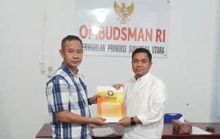 Perwakilan Ombudsman RI Provinsi Sumatera Utara Meminta BPJS Ketenagaakerjaan Mencairkan  JHT PPPK Paruh Waktu Kota Medan