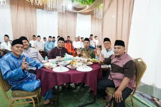 Bukber dan Silaturahmi dengan Honorer se Kecamatan Mandau, Ini Pesan Camat Mandau