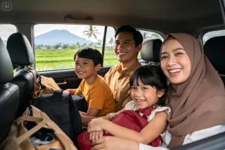 MLV Teknologi Seru Masyarakat Mudik Aman, Nikmati Libur Keluarga dan Melek Teknologi