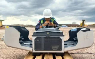 DJI Dock 3 Survei Stockpile dan Pemantauan Lereng Tambang Otomatis