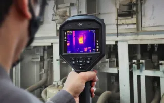 Deteksi Anomali Termal Aset Transmisi Listrik Gunakan Kamera Hikmicro