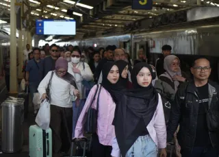 Arus Balik di Daop 2 Bandung Merata, Kebijakan WFA dan Stimulus Diskon Tiket Faktor Pendorong