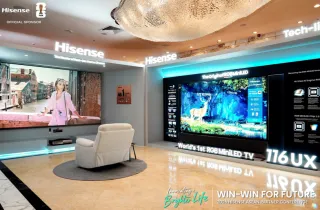 Hisense Kenalkan TV Flagship 116inci RGB MiniLED UXQ dan Laser Cinema L9Q di ASEAN PC 2026