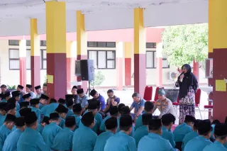 Doa Bersama di SMP Islamic Center Siak: Pulihkan Mental Siswa Jadi Fokus Utama