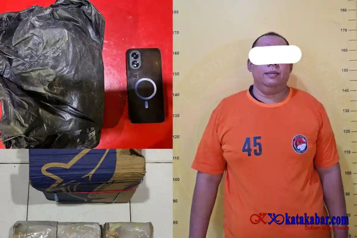 Penggerebekan di Silau Laut: 5 Kg Sabu Asal Malaysia Gagal Beredar, Kurir Ditangkap, Bandarnya Mana ?