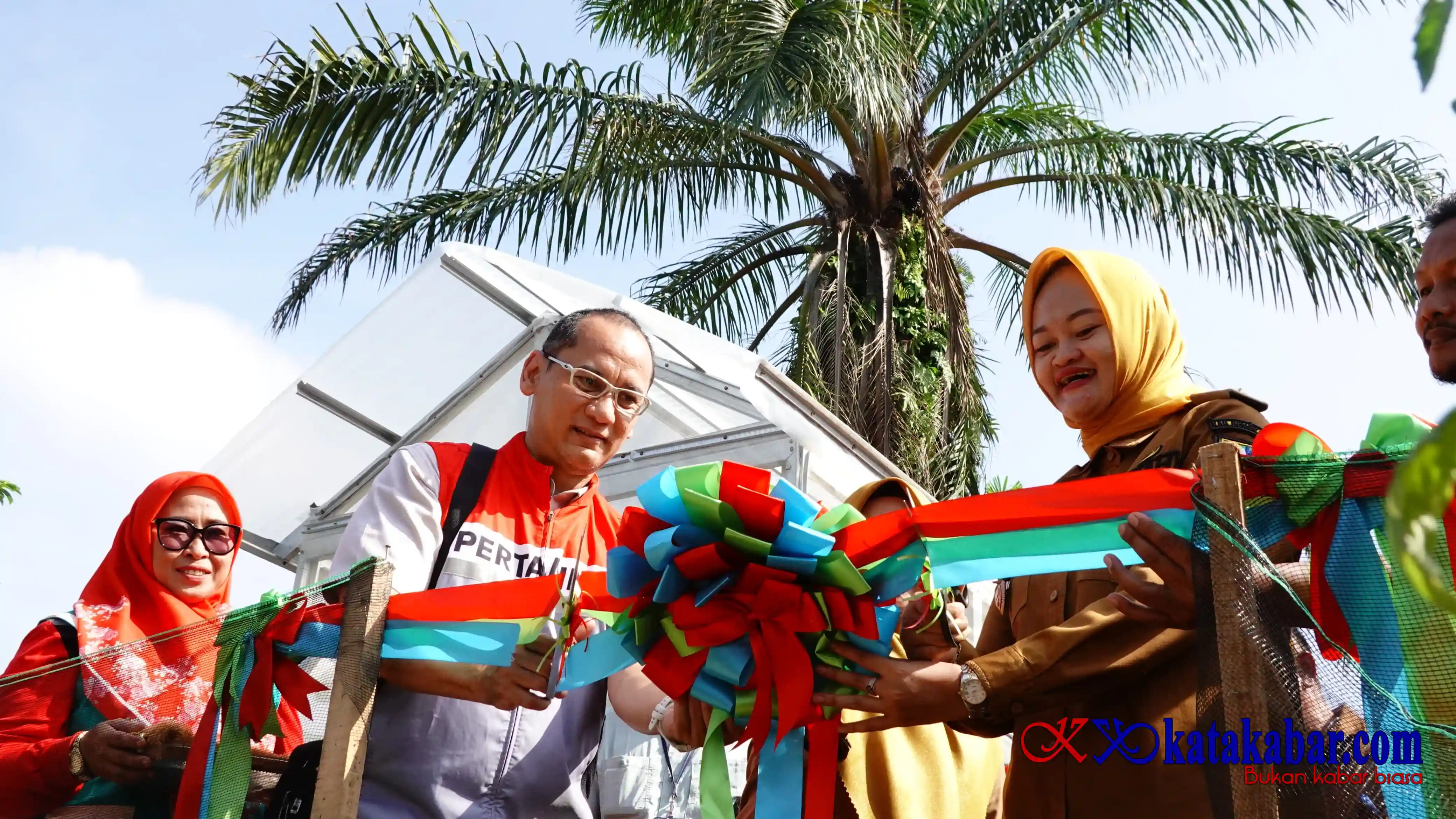 Motor Penggerak Roda Ekonomi dan Ketapang Bernama Greenhouse PKK Air Jamban
