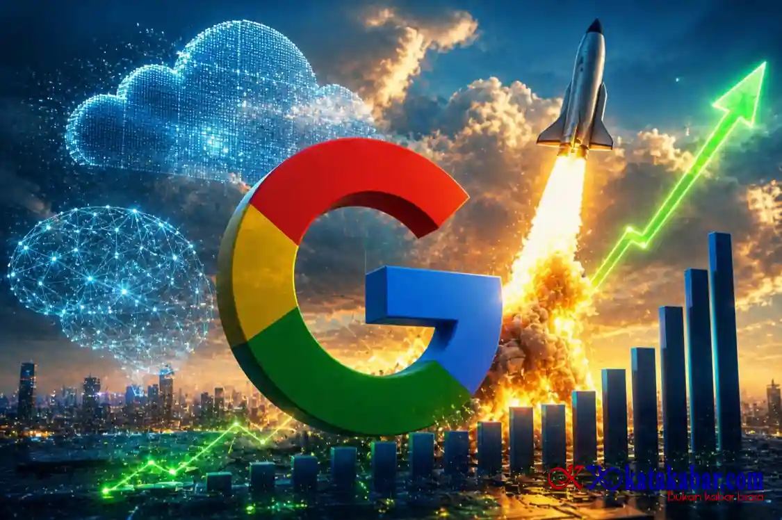 Alphabet Melesat: AI dan Cloud Dorong Laba 85 Persen, Saham Terbang 9,3 Persen