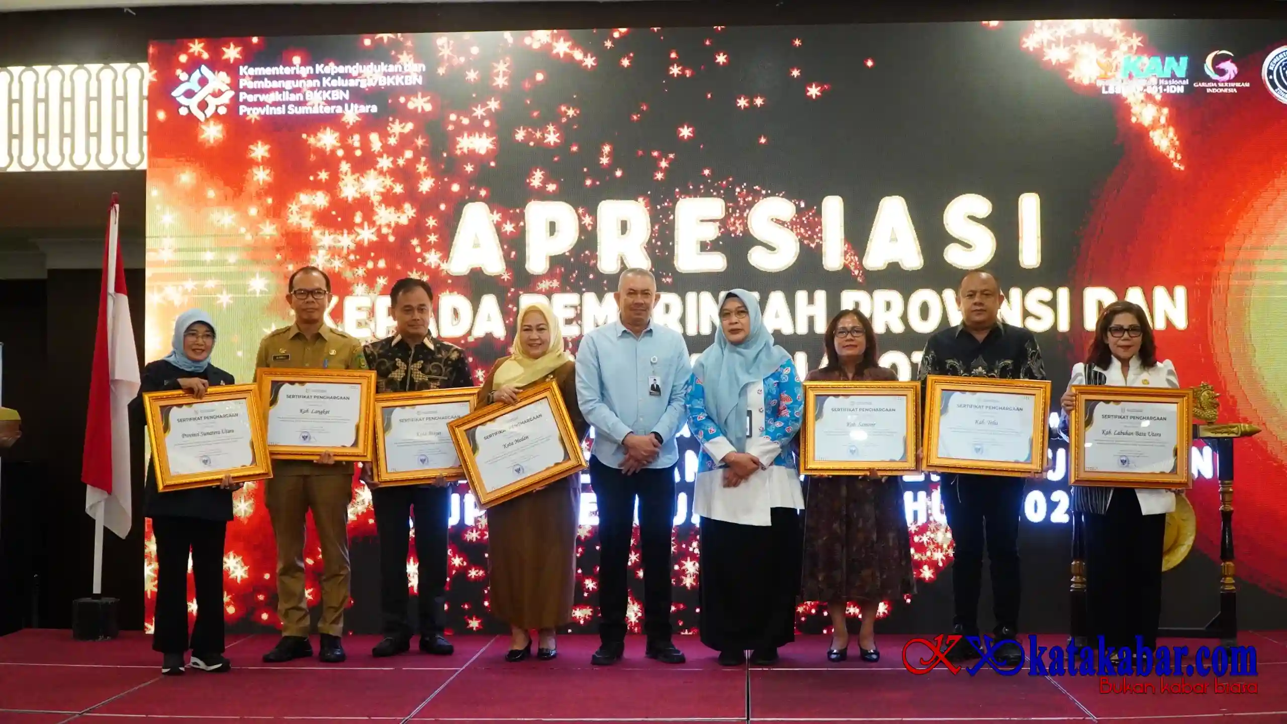 Syah Afandin Bawa Langkat Raih Penghargaan Nasional Pembangunan Keluarga Berkualitas