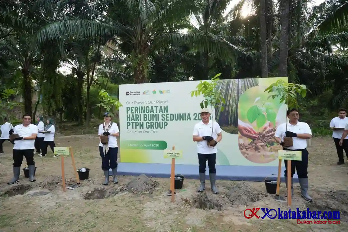 PalmCo Targetkan Tanam 50.000 Pohon Pertegas Komitmen Lingkungan di Hari Bumi