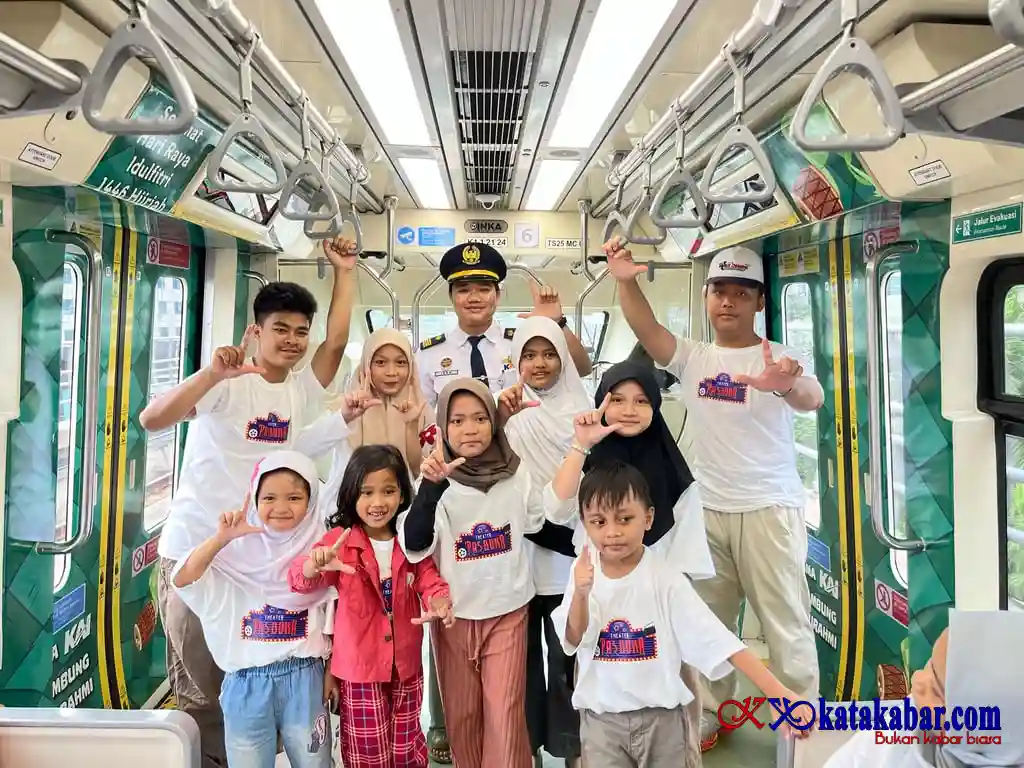 Edutrain LRT Jabodebek, Cara KAI Kenalkan Transportasi Publik Pada Anak Sejak Dini