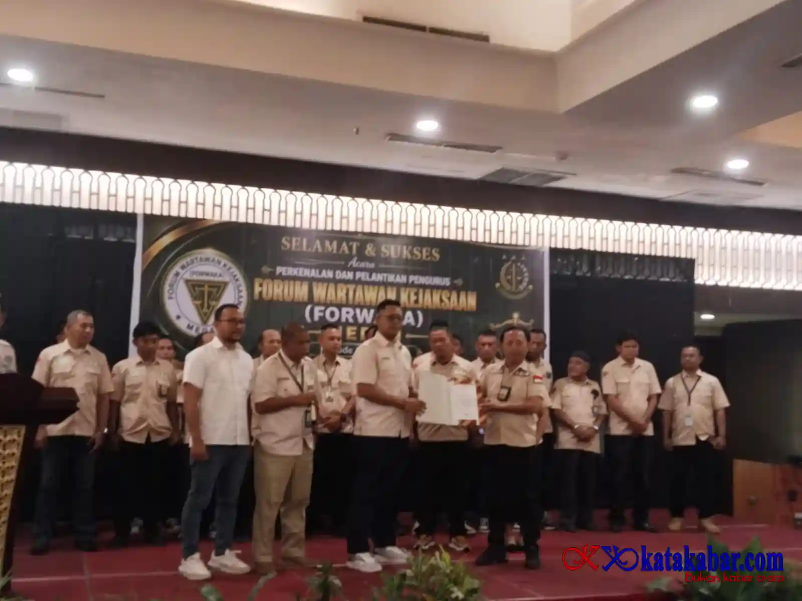 Pengurus FORWAKA Medan Periode 2026–2028 Resmi Dilantik, Irfandi Harap Perkuat Sinergi Pers dan Penegak Hukum