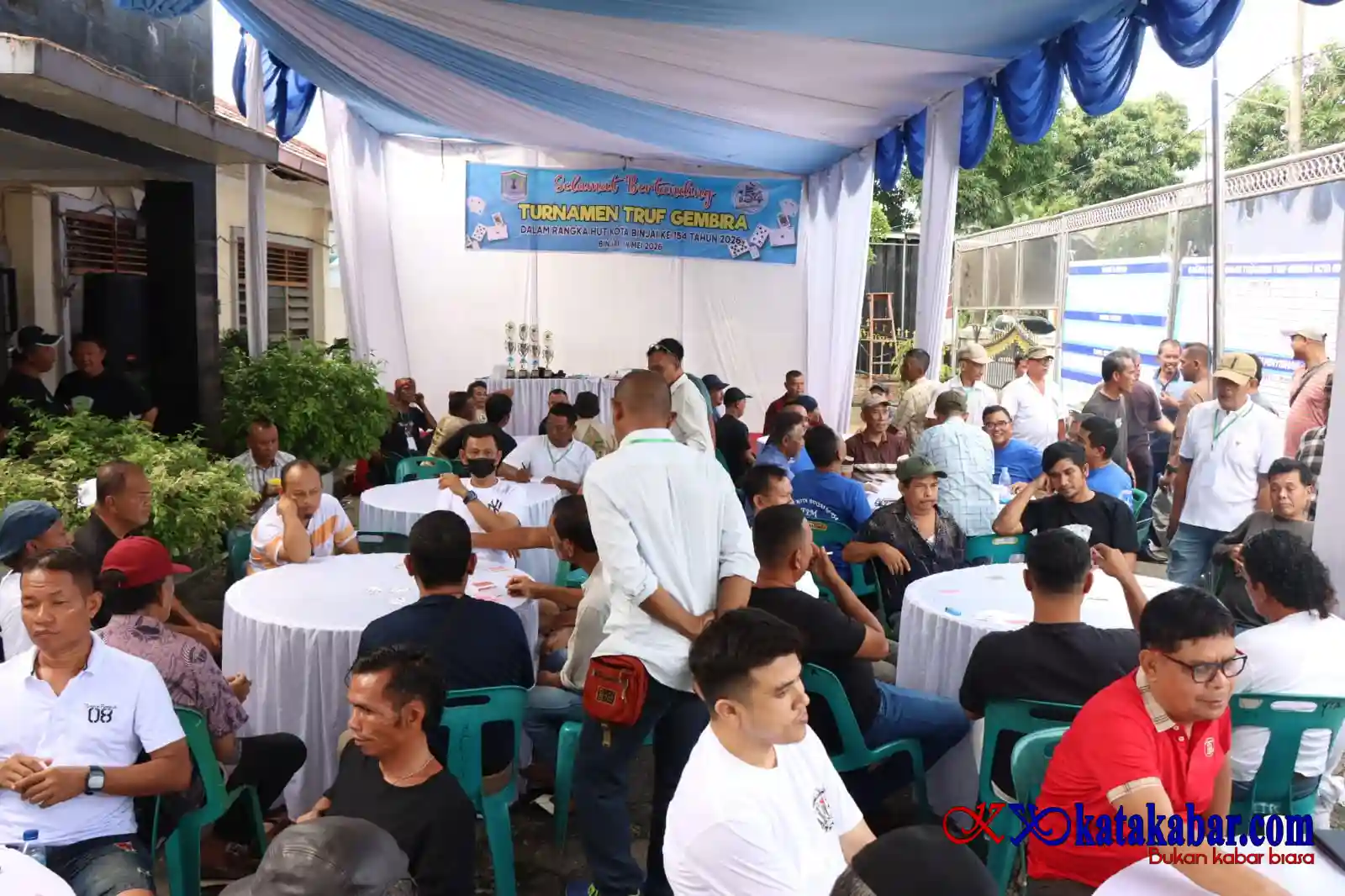 Turnamen Truf Gembira Meriahkan HUT ke-154 Kota Binjai, Pererat Silaturahmi Warga