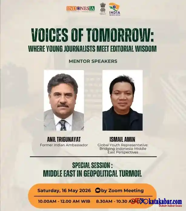Voices of Tomorrow Special Session Bahas Gejolak Timteng dan Tantangan Jurnalisme Global