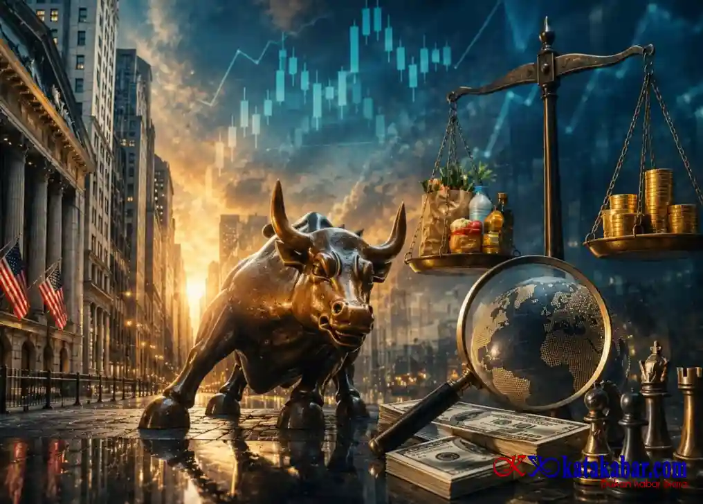 Wall Street Mulai Konsolidasi, Pasar Hati-hati Cerna Risiko Inflasi