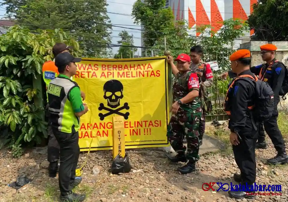KAI Daop 1 Jakarta Targetkan Penutupan 40 Perlintasan Liar Hingga Agustus 2026