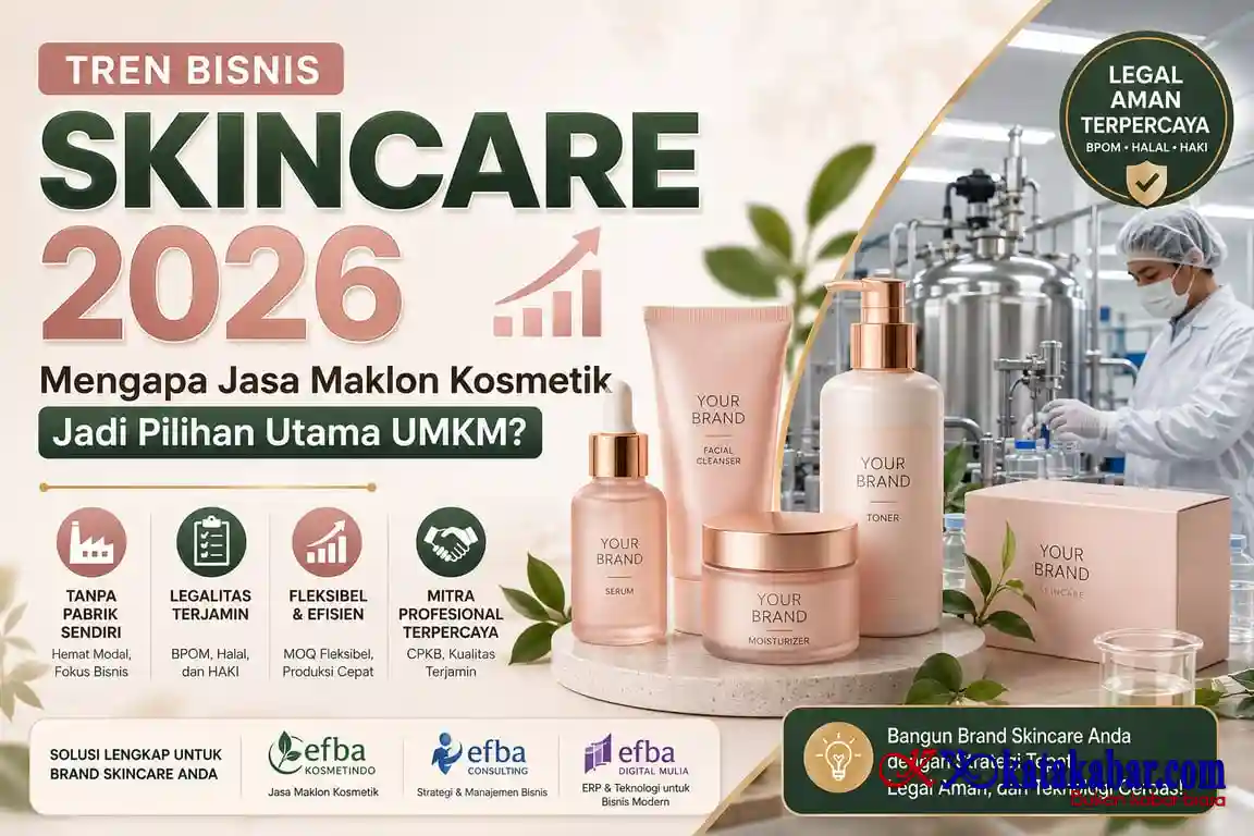 Tren Bisnis Skincare 2026: Mengapa Jasa Maklon Kosmetik Jadi Pilihan Utama UMKM?