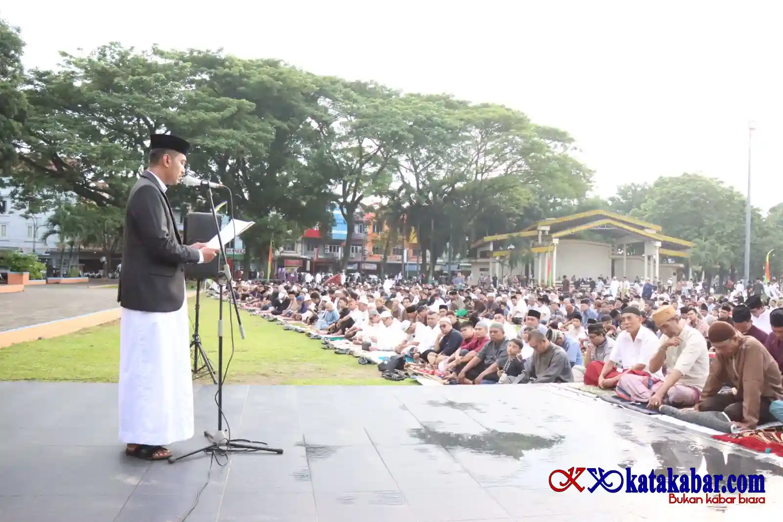Pemko Binjai Gelar Salat Idul Adha 1447 H di Lapangan Merdeka